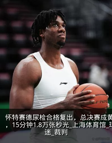 怀特赛德尿检合格复出，总决赛成黄牛印钞机，15分钟1.8万张秒光_上海体育馆_球迷_裁判